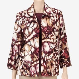 Women's Jacket Alfred Dunner Circle Oaks 8, 10 NEW